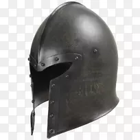 中世纪盔甲头盔部件-大头盔-骑士头盔