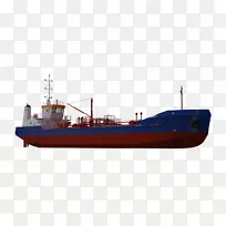油轮，渔船，拖网渔船，水上运输，重型运输船，散货船.卡通货船