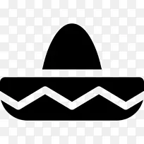 墨西哥计算机图标剪贴画-墨西哥帽子