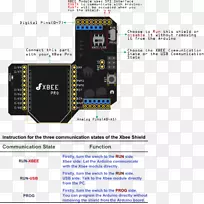 微控制器xee arduino接线图ZigBee-拇指驱动器