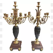 贝尔纳迪古董烛台铜烛台-古典风格