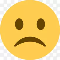 表情符号皱眉12条生活微笑电脑图标