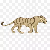 虎狮画-创意虎