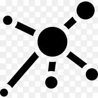 计算机图标剪贴画分子