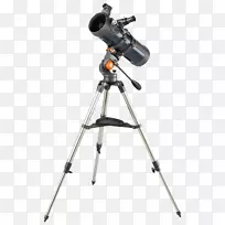 反射望远镜折射望远镜Celestron阿尔塔方位角棕色望远镜