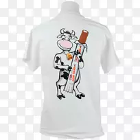 Goetze‘s糖果公司t恤、焦糖苹果牛故事奶油短袖t恤