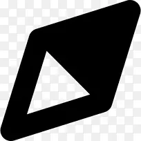 菱形三角形形状符号