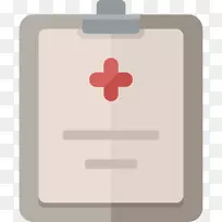 医学病史医生病历.带听诊器的空白病历