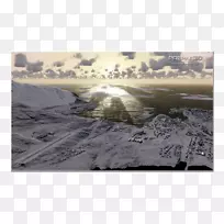 微软飞行模拟器x Nuuk机场洛克希德马丁准备3d微软飞行模拟器2004：一个世纪的飞行x飞机世界风光