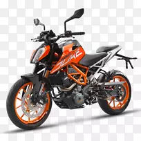 KTM 1290超级公爵r Bajaj汽车EICMA KTM 390系列-KTM杜克自行车正面