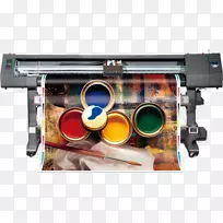 宽幅面打印机印刷广告平板数码打印机标志业务