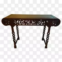 餐桌古董木雕坛家具餐桌