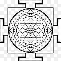 SRYYTRARA湿婆曼陀罗-脉轮符号