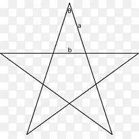 五角金三角造型剪贴画-经典金三角之旅