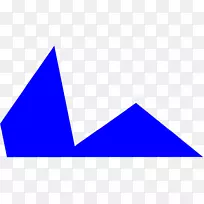 三角形区域字体-多面体