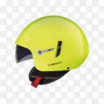摩托车头盔滑雪雪板头盔滑板摩托车头盔自行车头盔摩托车附件黄色头盔