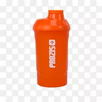 水瓶纤维素营养.橙色波