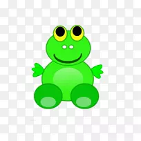 青蛙动画剪辑艺术-青蛙