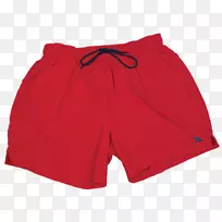 泳裤、泳衣-红色斑点衣服
