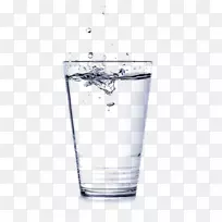 饮用水滤光玻璃矿泉水