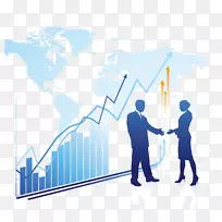 微软powerpoint桌面壁纸业务信息图表业务