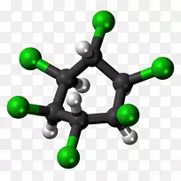 林丹β-六氯环己烷分子虱子