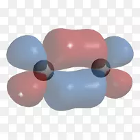 原子轨道分子轨道δ键化学键π键重叠