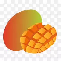 芒果食品水果剪贴画-芒果