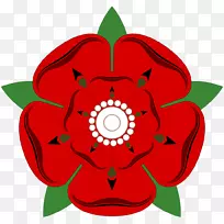 兰开夏玫瑰之战北安普敦之战兰开斯特宫红玫瑰传统红色屋檐