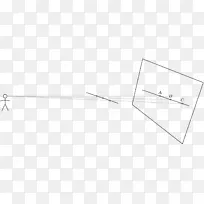 纸三角透视投影