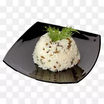 熟食装饰食品土豆泥-米饭