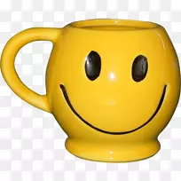 笑脸咖啡杯茶杯瓷杯