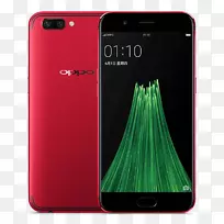 Oppo R11 One Plus一款oppo数码相机智能手机-oppo移动电话显示架图像下载