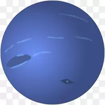 海王星行星示意图-草图