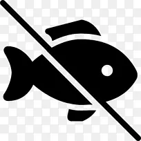 钓鱼食品电脑图标剪贴画-鱼