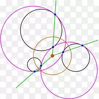 阿波罗尼乌斯圆欧式几何切线问题