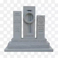 卡尔森纪念馆公司墓碑石雕-古迹照片