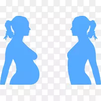 怀孕母亲电脑图标剪贴画-怀孕