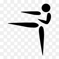 夏季奥运会空手道武术跆拳道-空手道