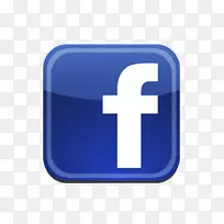 电脑图标facebook像按钮社交图-facebook