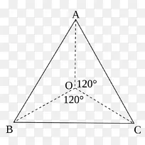 等边三角形面积等边多边形三角形中心三角形裁剪部分