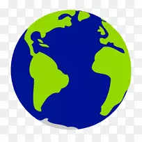 地球剪贴画-地球仪