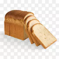 吐司格雷厄姆面包黑麦面包平底锅棕色面包吐司