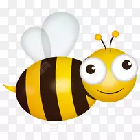 蜜蜂昆虫-Q版蜜蜂