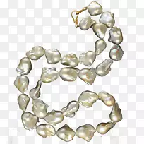 珍珠材质项链珠宝首饰珍珠项链