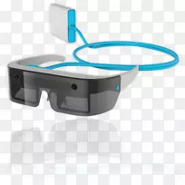智能眼镜增强现实microsoft holoLens虚拟现实耳机头戴显示器虚拟现实