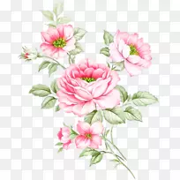 花园玫瑰花卉设计广告插花设计