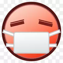表情符号外科口罩sms计算机图标衬里