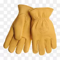 手套皮革衬里服装个人防护设备手套