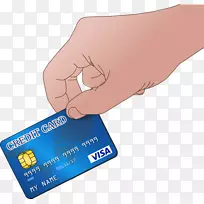 信用卡支付卡万事达卡剪贴画信用卡